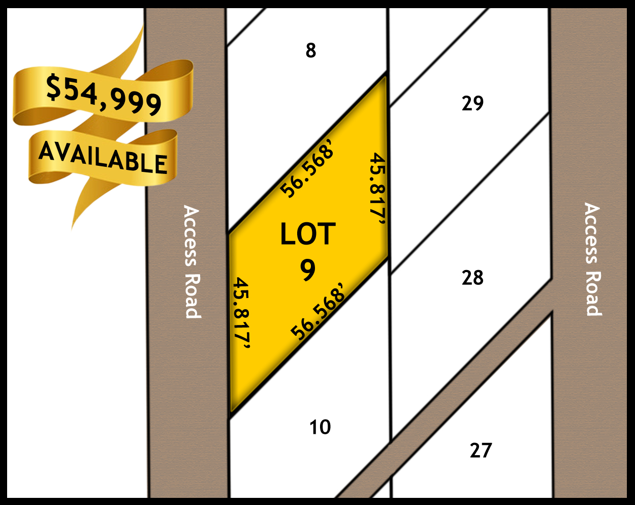 'CLICK' on any of the lot numbers to view individual lot sizes and status