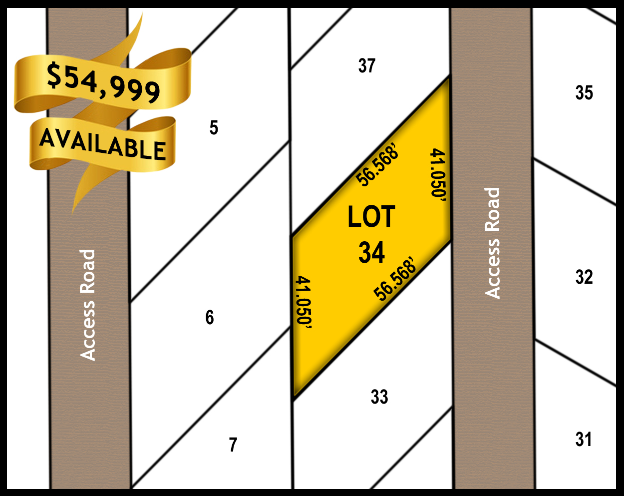 'CLICK' on any of the lot numbers to view individual lot sizes and status